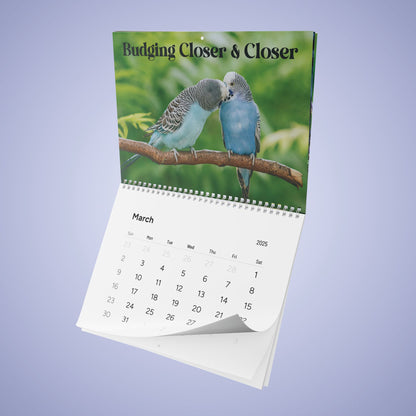 Bird Lovers Wall Calendar 2025