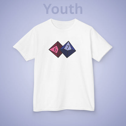 D10 Dice 67 Tee Fun Trending Kids Cotton T Shirt Six Seven Youth