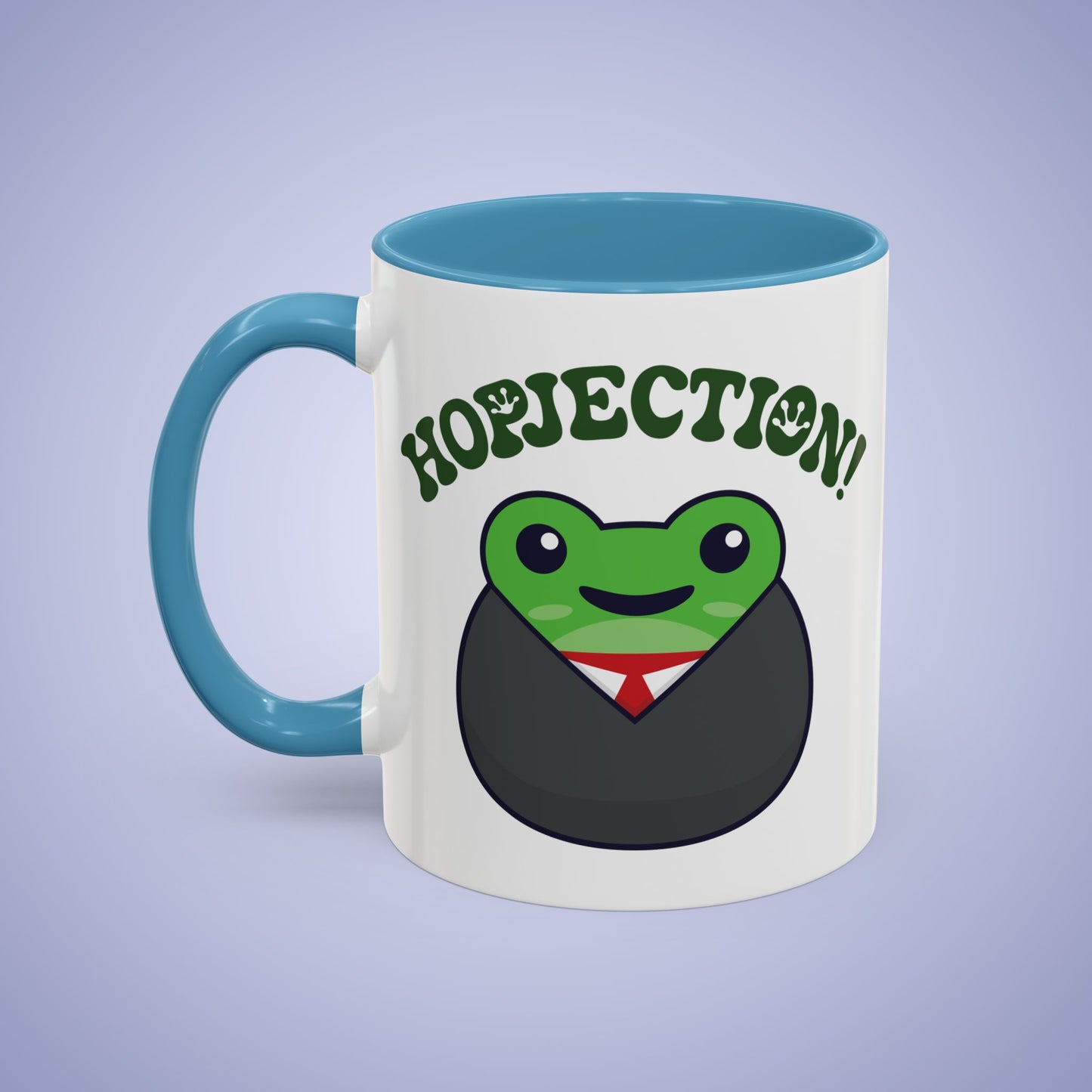 Hopjection Lawyer Judge Frog Lover Gift Coffee Mug Ceramic