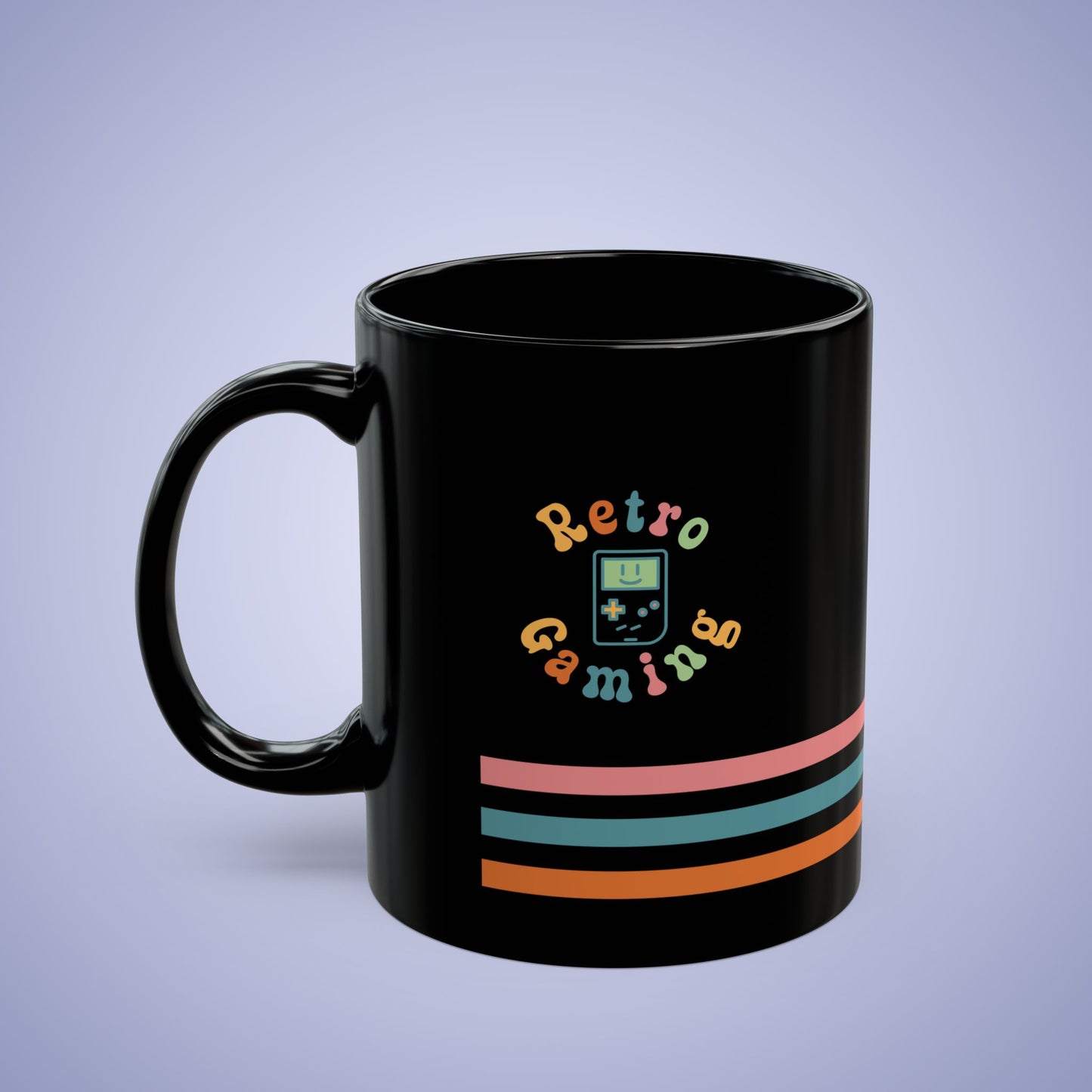 Retro Gaming Black 11oz or 15oz Coffee Mug Gamer Gift