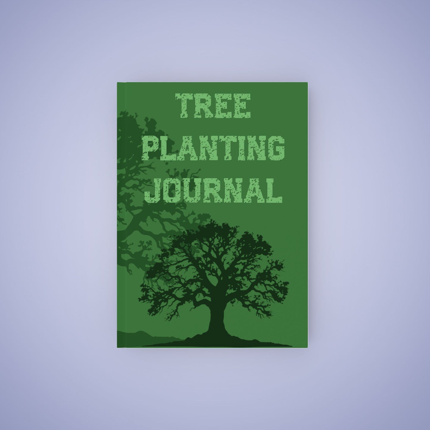 Tree Planting Journal Earth Day Hard Backed Notebook