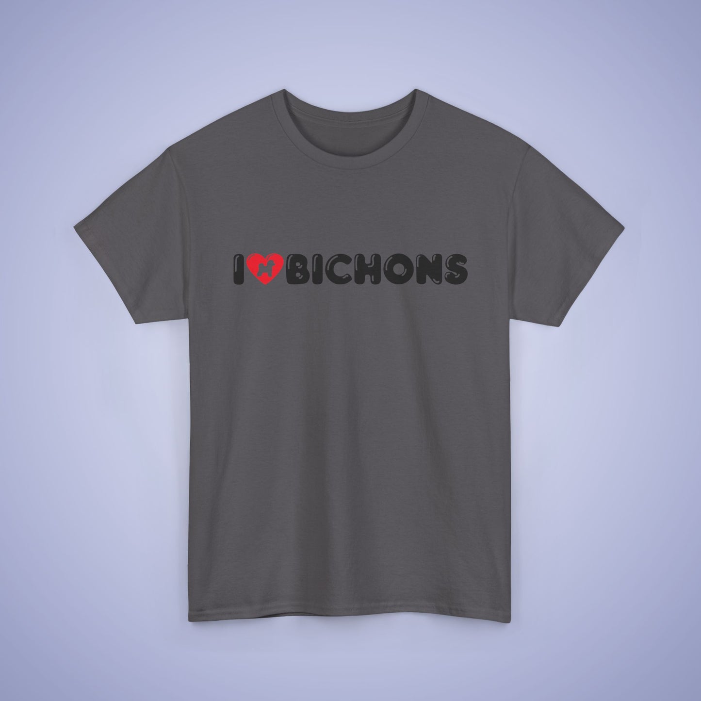 I Heart Bichons Unisex T Shirt