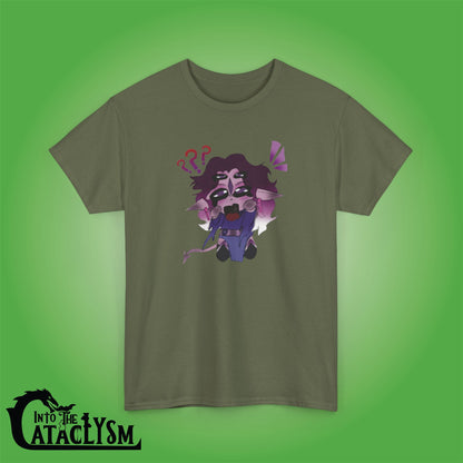Morticia Cry Chibi Into the Cataclysm Unisex Graphic T Shirt