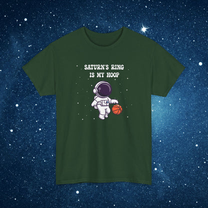 Saturns Ring is my Hoop National Astronaut Day Unisex Graphic T Shirt