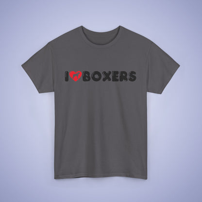 I Heart Boxers Unisex T-Shirt