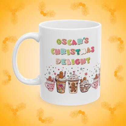 PERSONALISED Baking Spirits Bright Christmas Mug