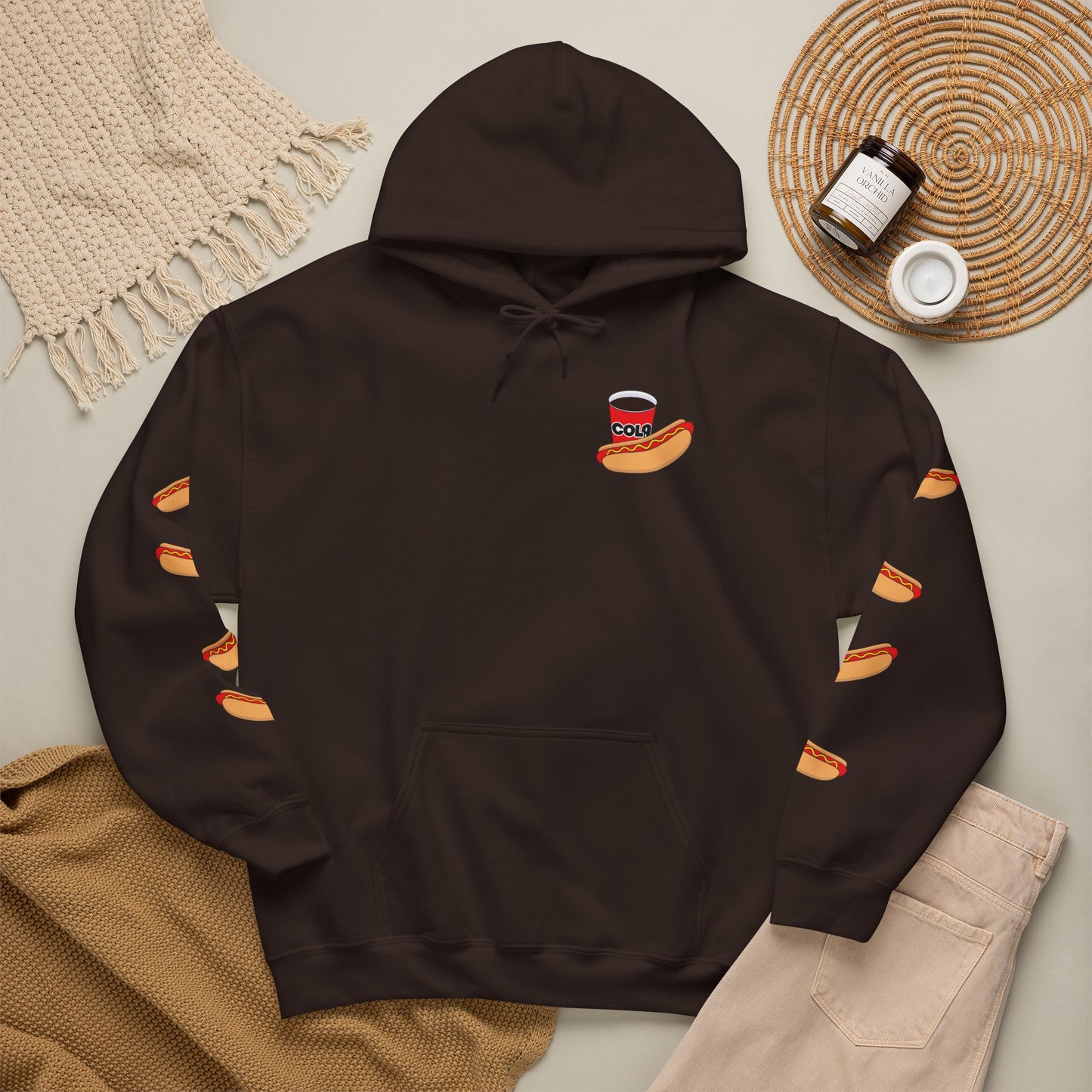 It's a Bad Day to Be A Hot Dog Hoodie | Hot Dog Lover Gift White