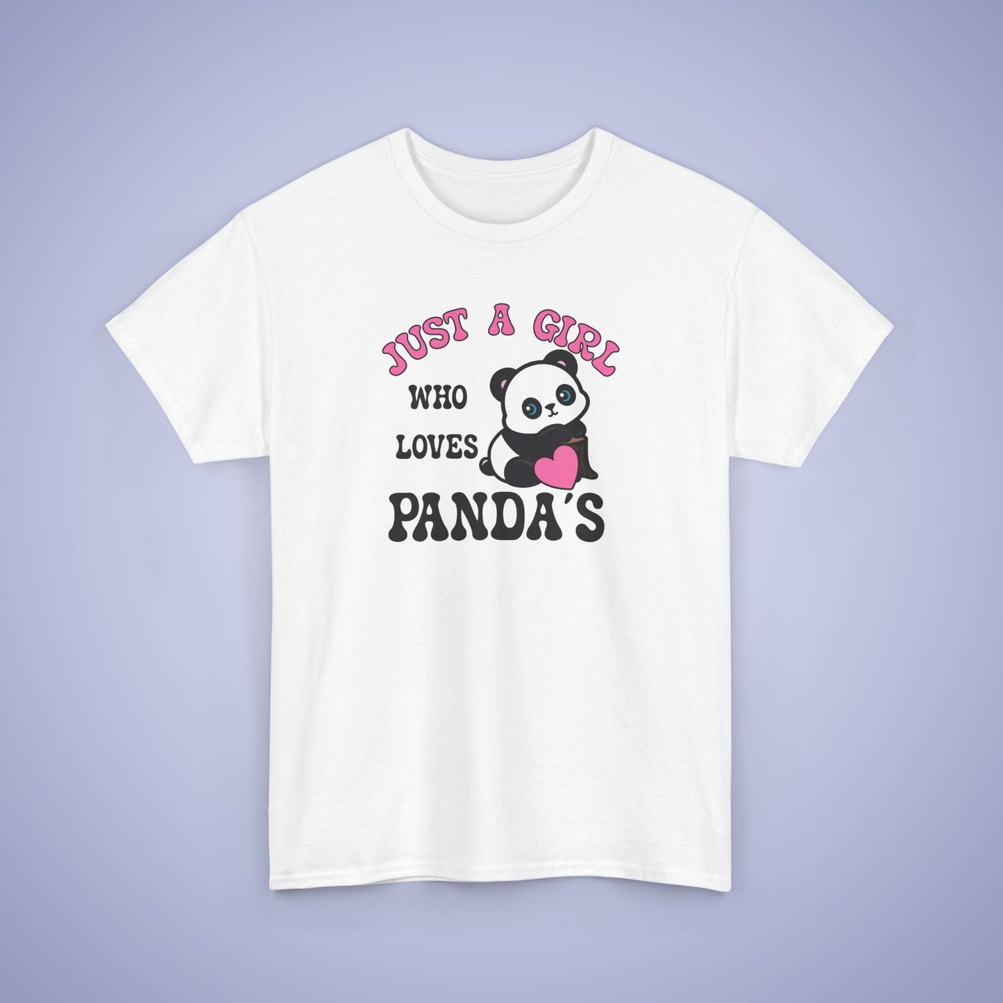 Just a Girl Who Loves Pandas National Panda Day Unisex T Shirt
