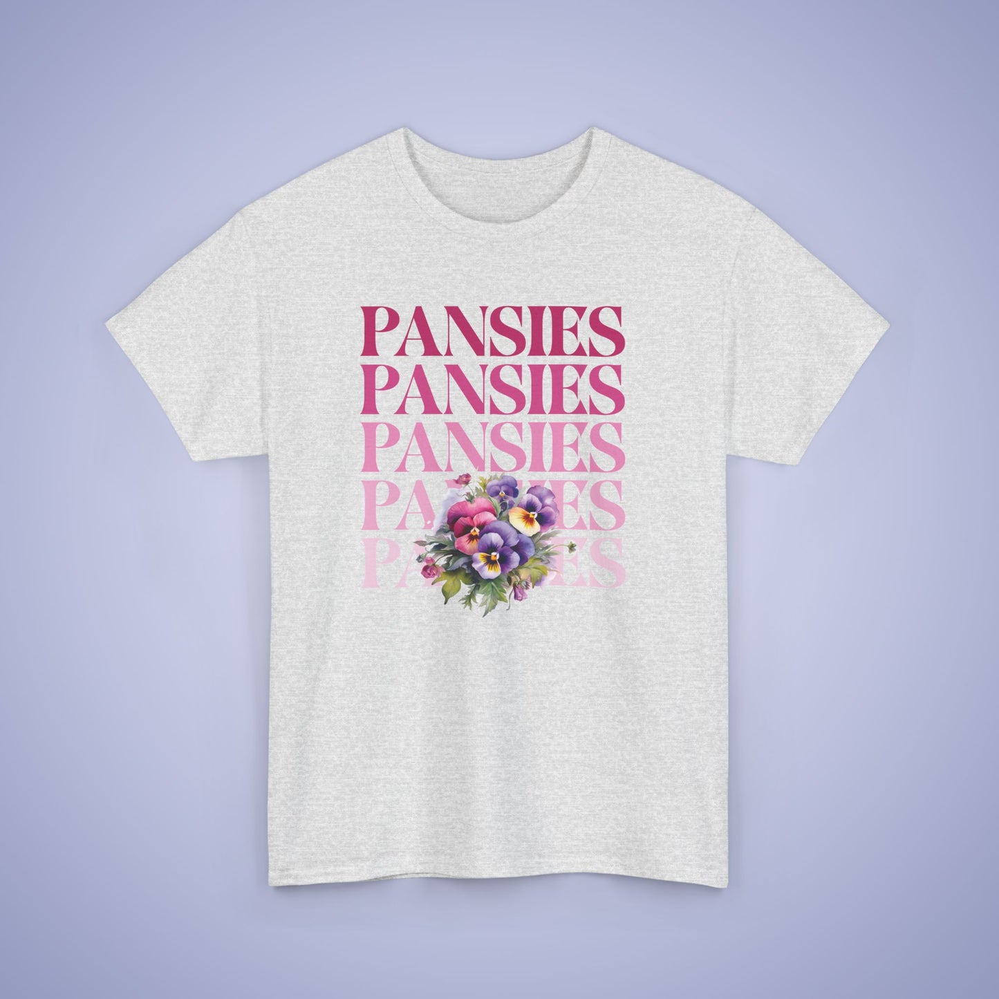 Pansies Unisex T-Shirt