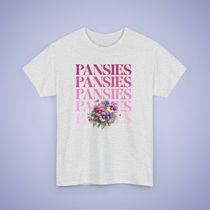 Pansies Unisex T-Shirt