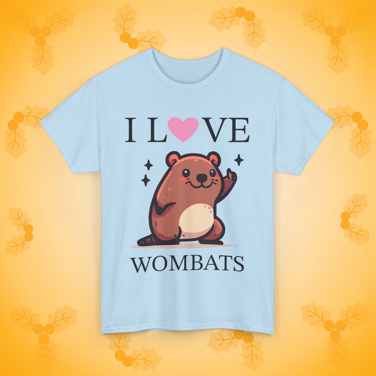 I Love Wombats Unisex T-Shirt