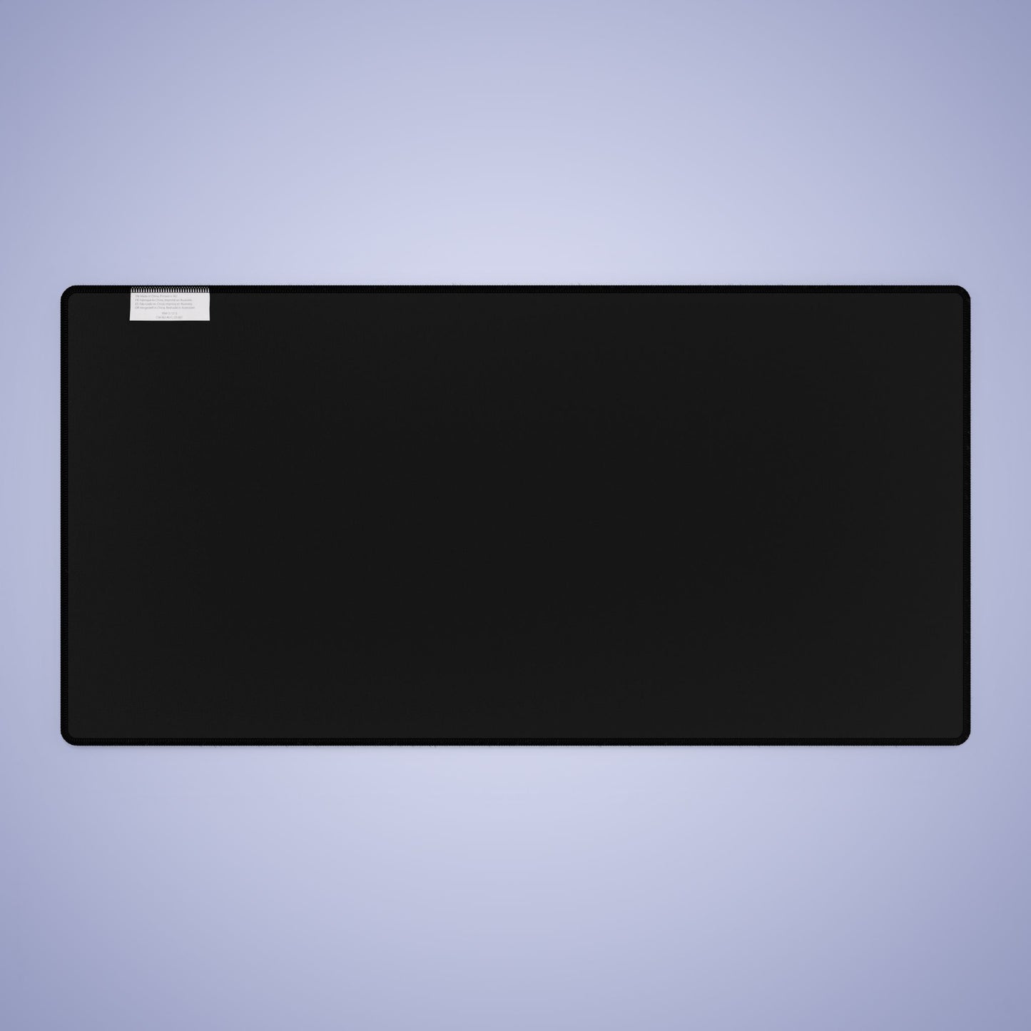University Style Personalized Name Desk Mat Light Grey