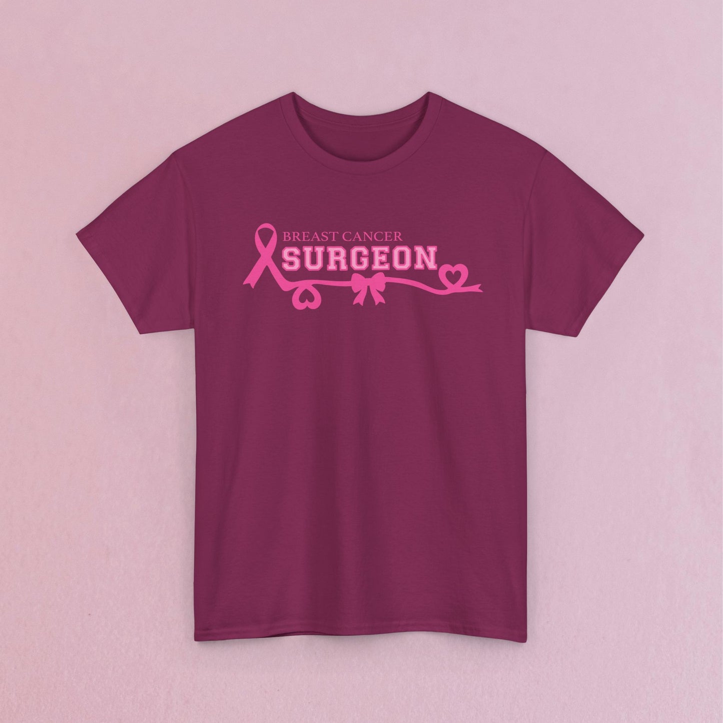 Breast Cancer Surgeon Awareness & Support Doctor Nurse Unisex T Shirt