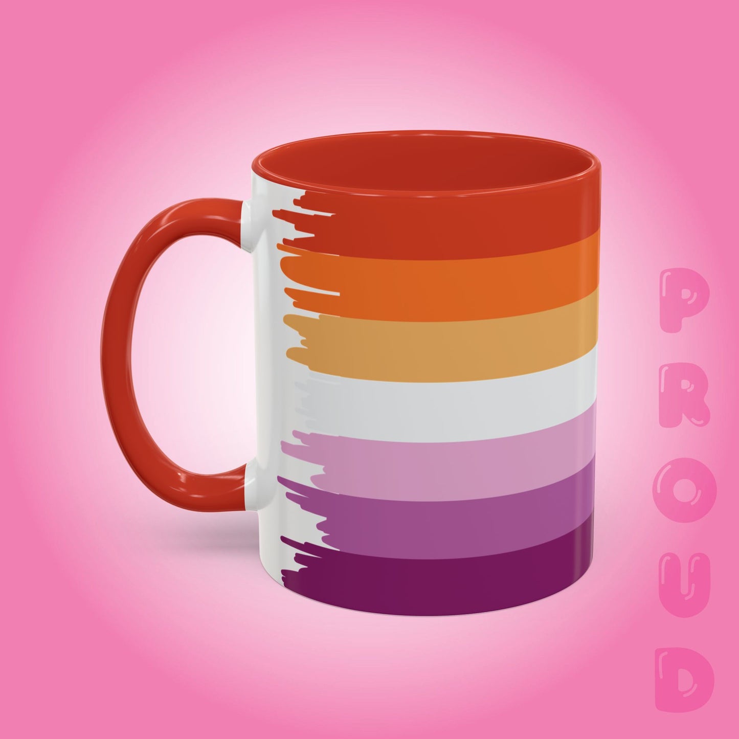 Lesbian Paint Style Coffee Mug