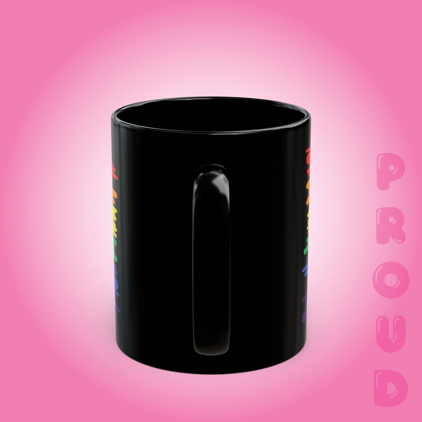 Pride Month LGBTQ Black 11oz or 15oz Coffee Mug