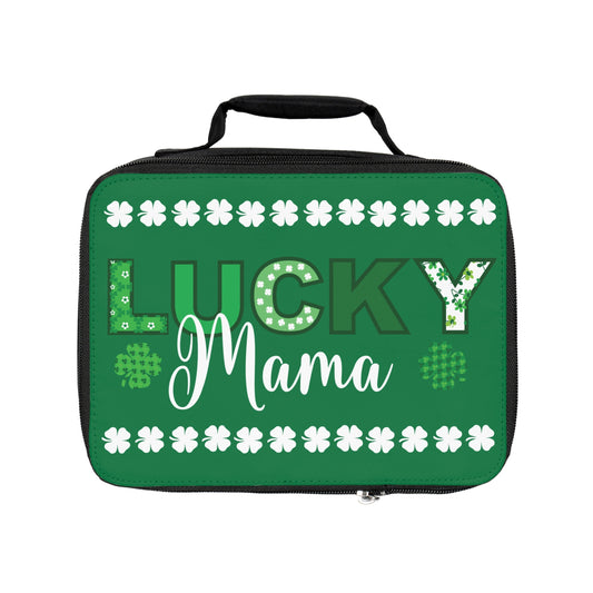 Lucky Mama St. Patrick's Day Lunch Bag - Fun & Festive Insulated Cooler