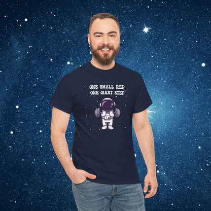One Small Rep One Giant Step National Astronaut Day Unisex Graphic T Shirt