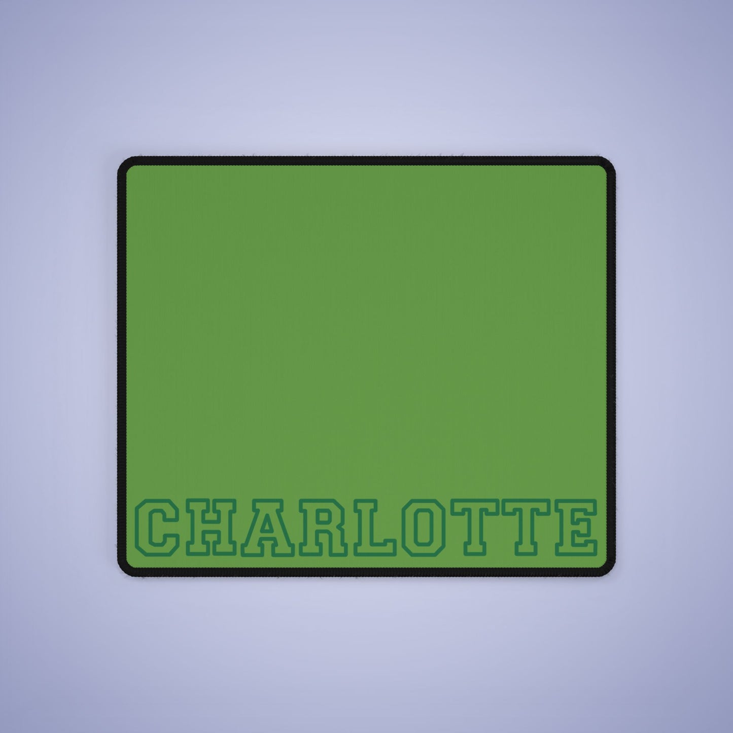 University Style Personalized Name XXXXL Light Green Mouse Pad