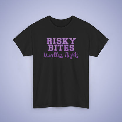 Risky Bites Wreckless Nights IBS Awareness Month Unisex T Shirt