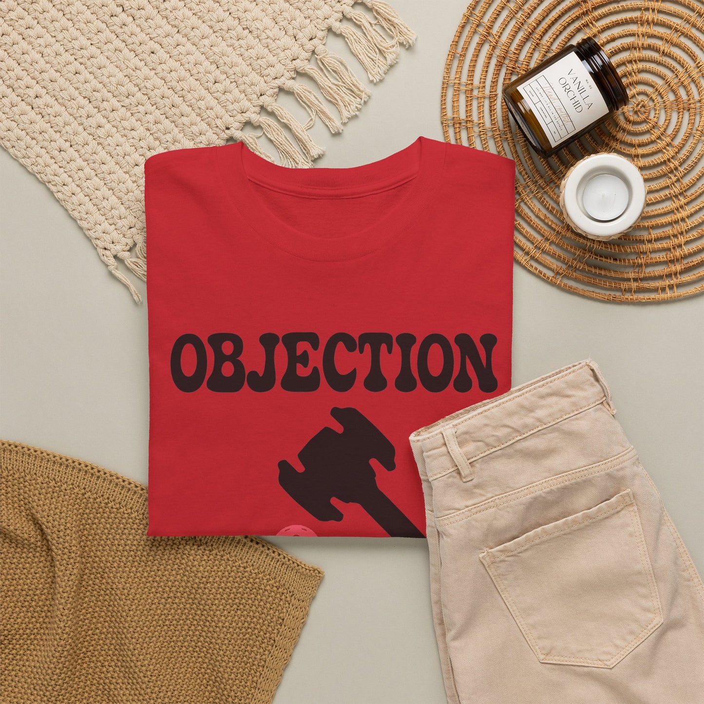 Objection in the Court Funny Lawyer Judge Pickleball T Shirt Black Graphic Design