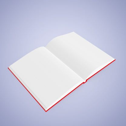 Motivational Journal Personalized Name Red Graduation Gift Hard Backed Notebook