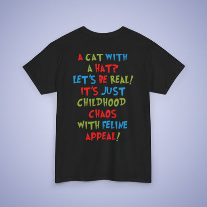 Therapy in a Hat Unisex Oversized T Shirt