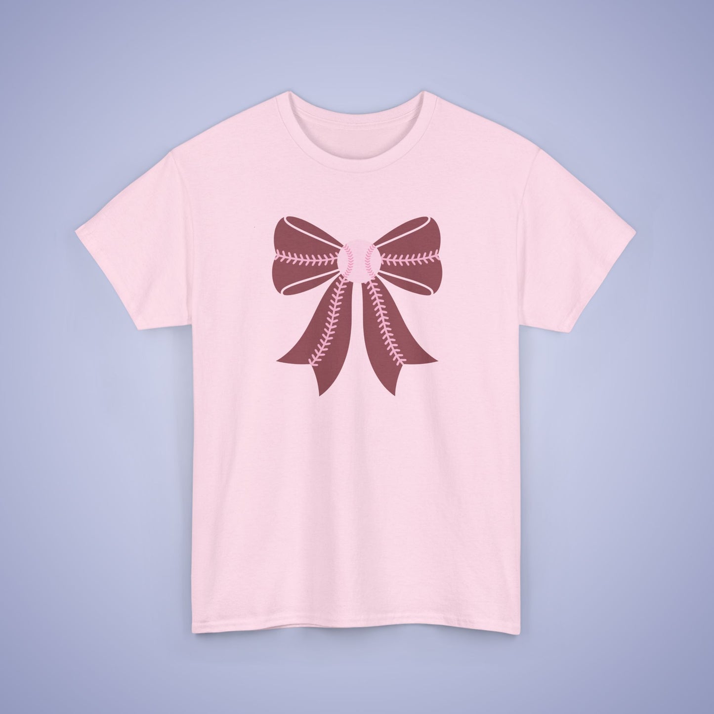 Graphic Baseball Coquette Bow Pink Sports Mom Unisex T Shirt