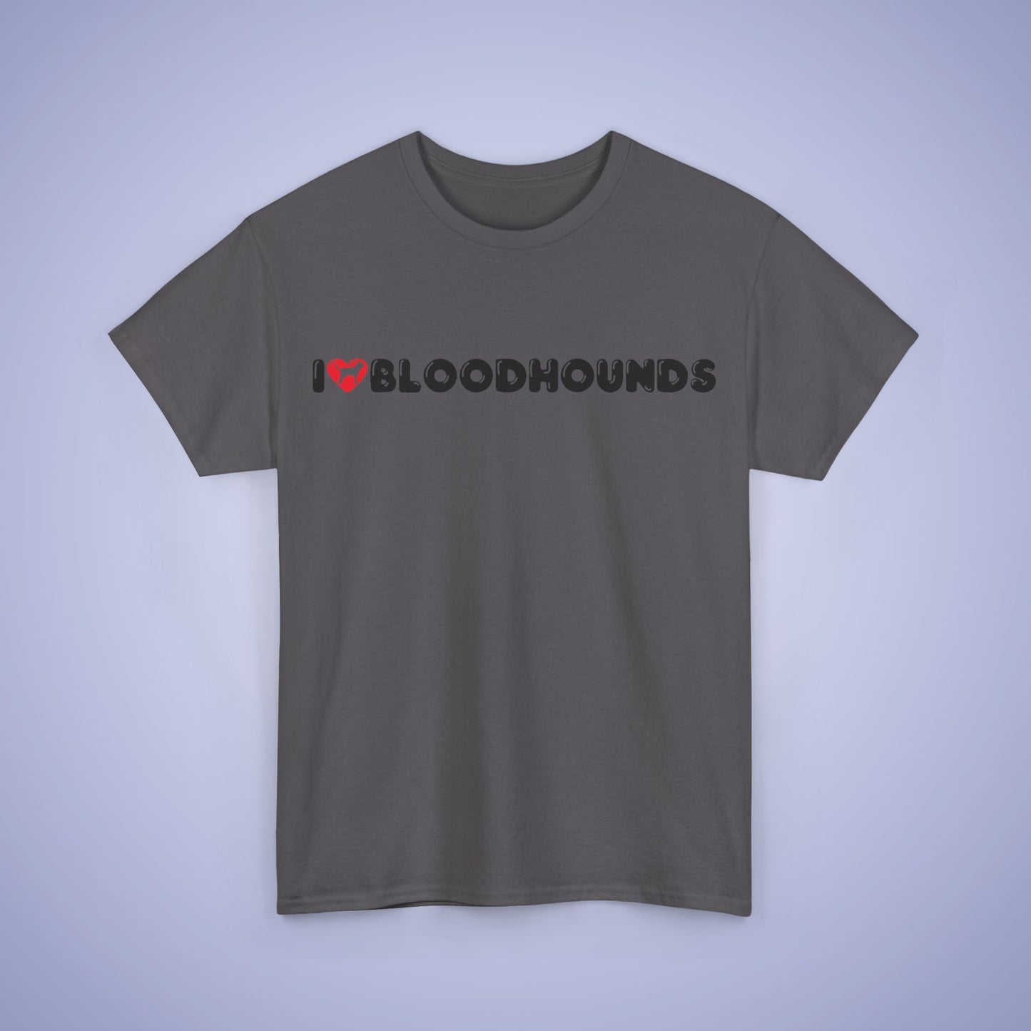 I Heart Bloodhounds Unisex T-Shirt