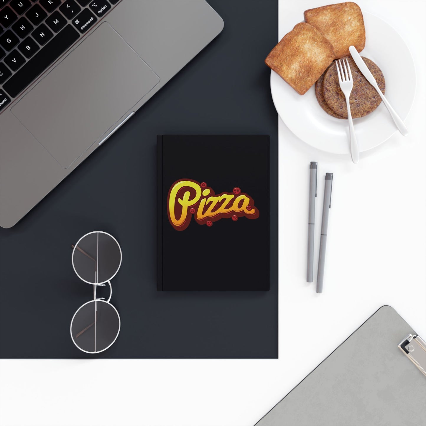 Pizza  Pizza Hard Backed Journal