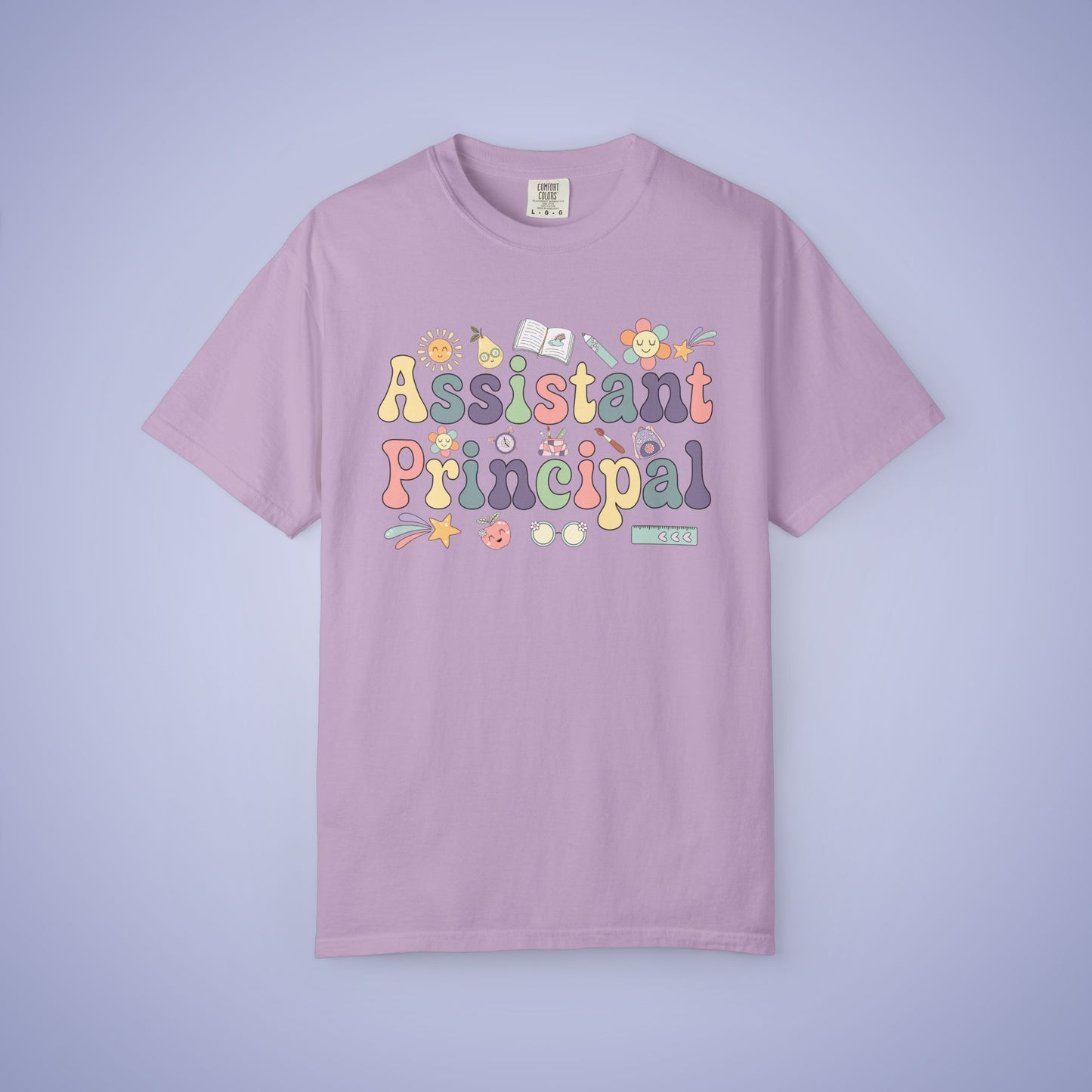 Assistant Principal Teacher T Shirt Retro Comfort Colors Unisex Back to School