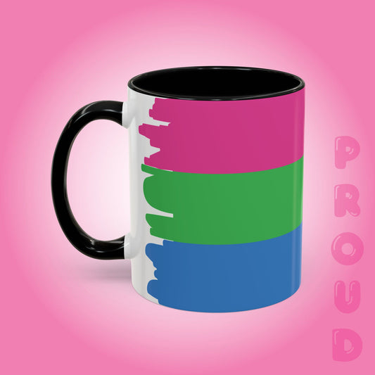 Polysexual Paint Style Coffee Mug