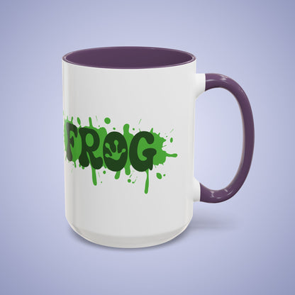 Artist Frog Lover Gift Coffee Mug Ceramic