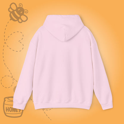 Drone Sweet As Honey  Honeycomb Word Art Design Hoodie Sweatshirt