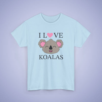 I Love Koalas Unisex T Shirt
