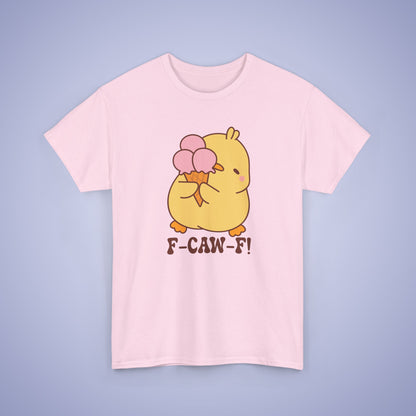 Ice Cream Lover F CAW F Cute Funny Chick Unisex Chicken T Shirt