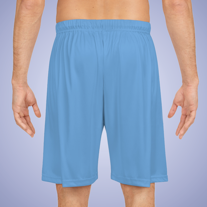 Cool Light Blue Basketball Shorts