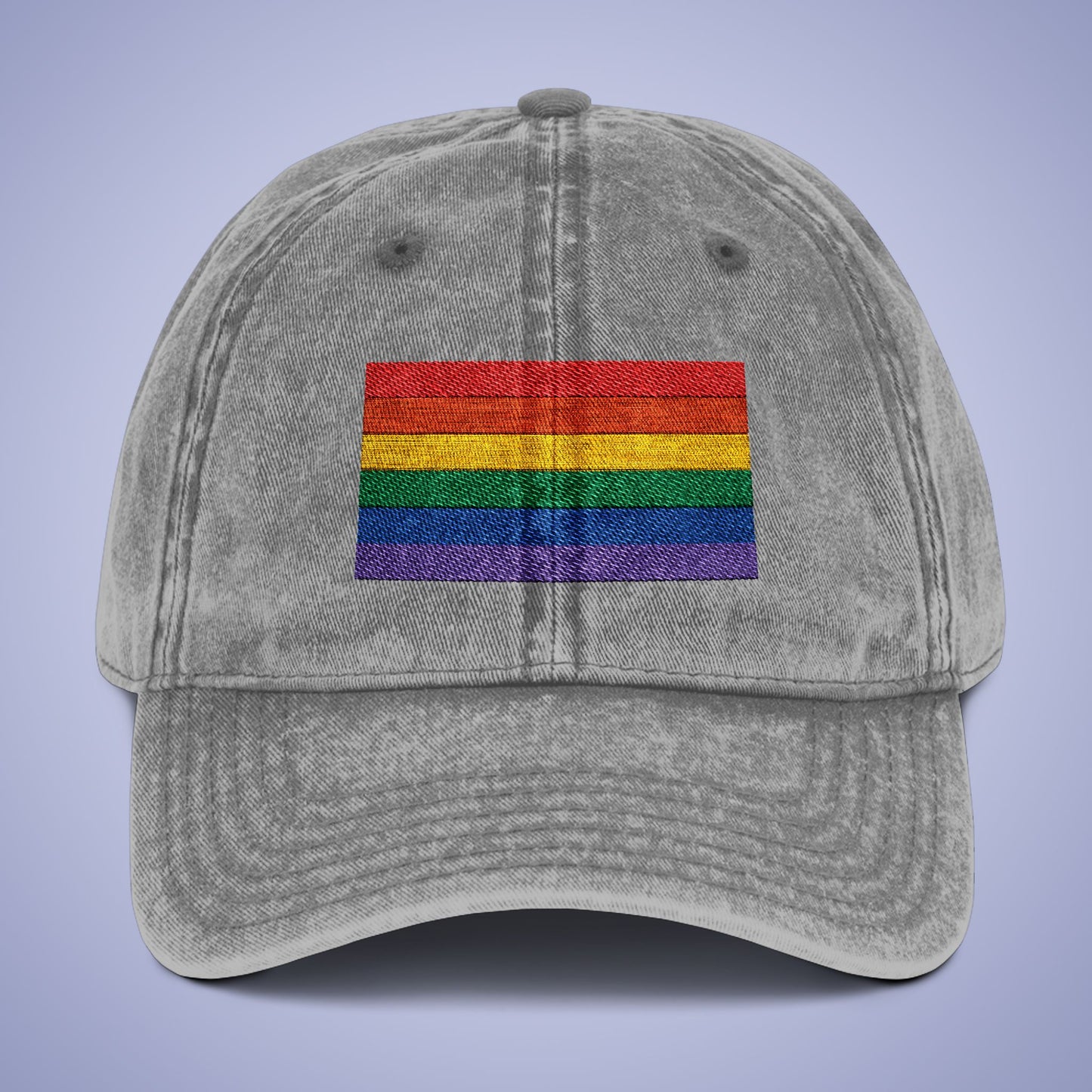 Vintage Pride Month Cap - Comfortable Embroidered Cap