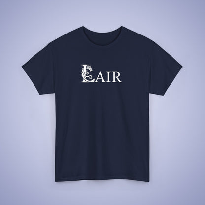 Lair Word Art Text Dragon Lover Unisex T Shirt