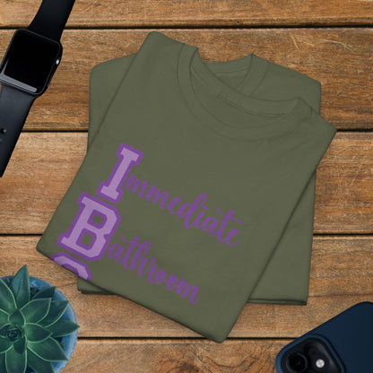 Immediate Bathroom Situation Funny  IBS Awareness Month Unisex T Shirt
