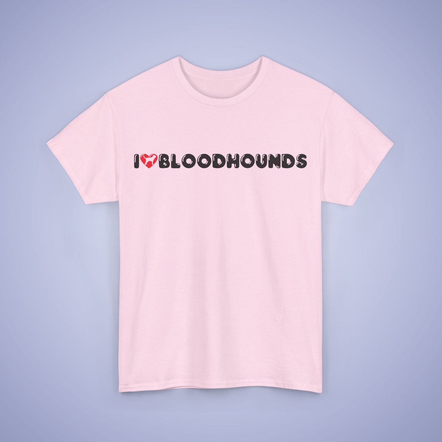 I Heart Bloodhounds Unisex T-Shirt