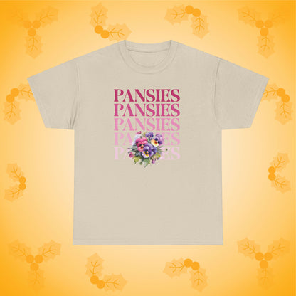 Pansies Unisex T-Shirt