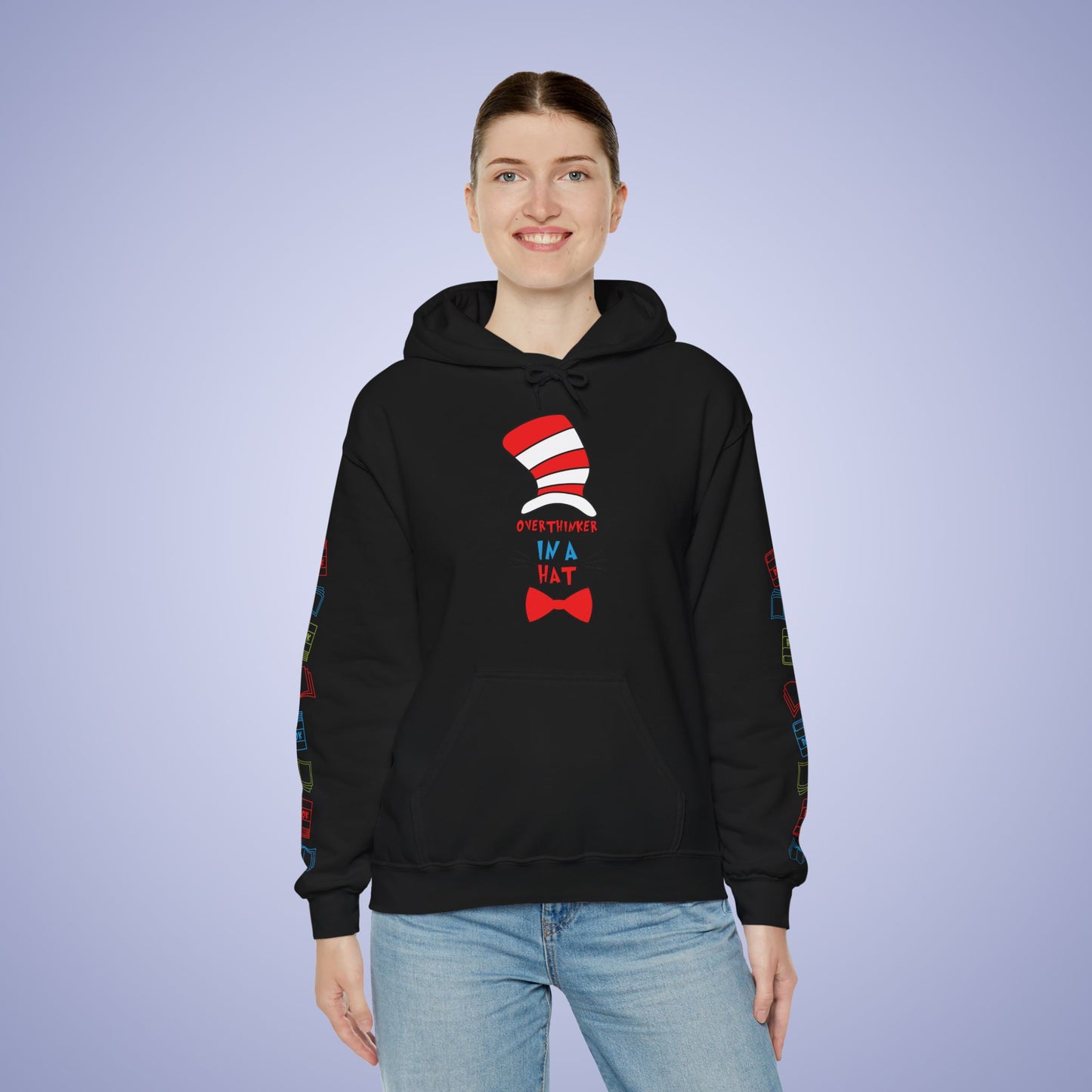 Overthinker in the Hat Hoodie