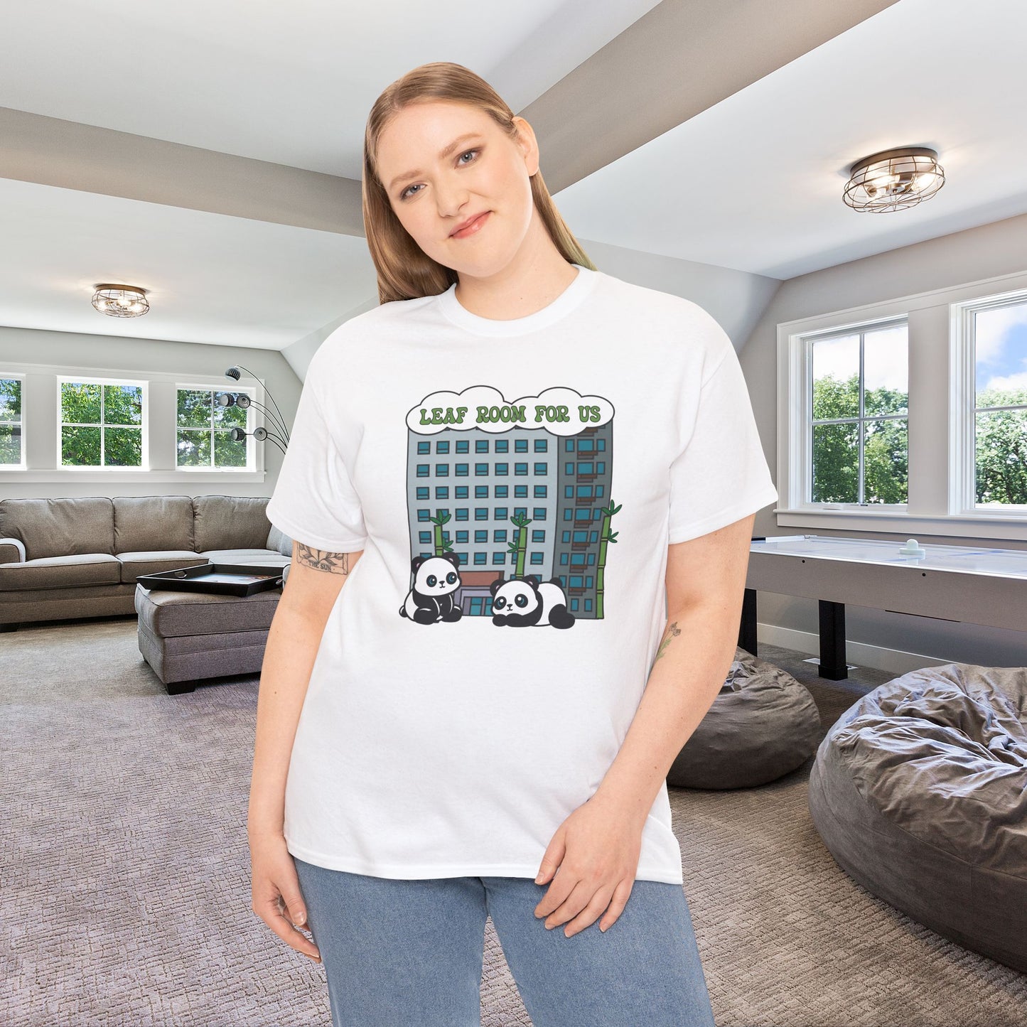 Leaf Room For Us National Panda Day Unisex T Shirt