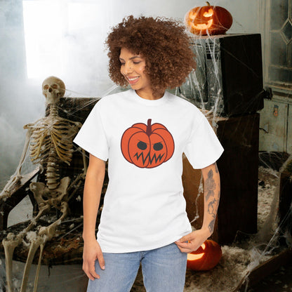 Jackolantern Angry Face Halloween Pumpkin  Unisex T Shirt