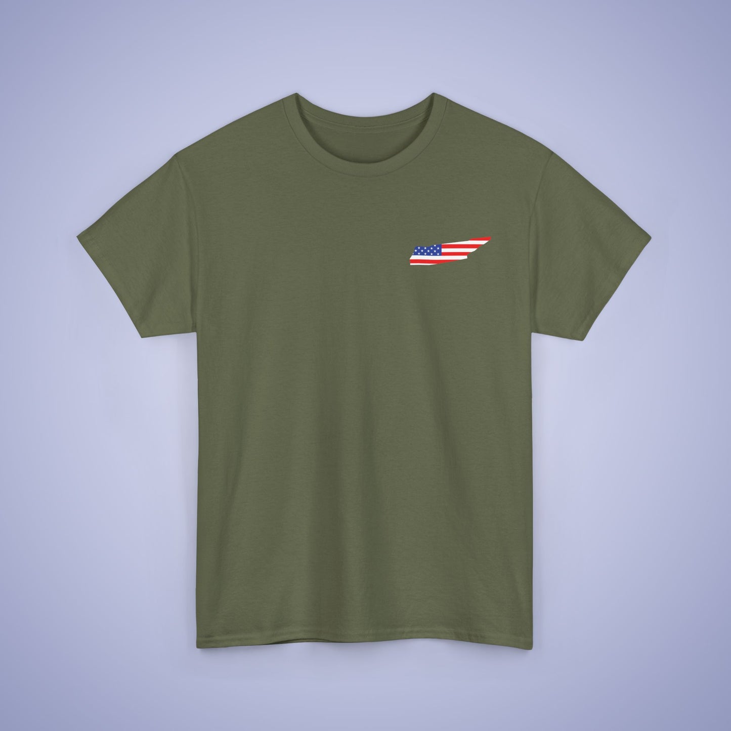 Tennessee Map Pocket Art Proud American Unisex T Shirt