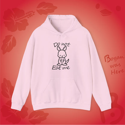 Do Not Eat Me Cute Kangaroo Bogan's Design Hoodie Sweatshirt