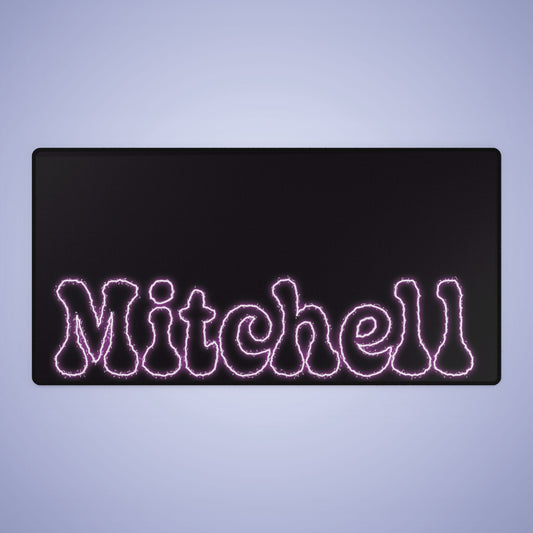 Personalized with your Name Desk Mat