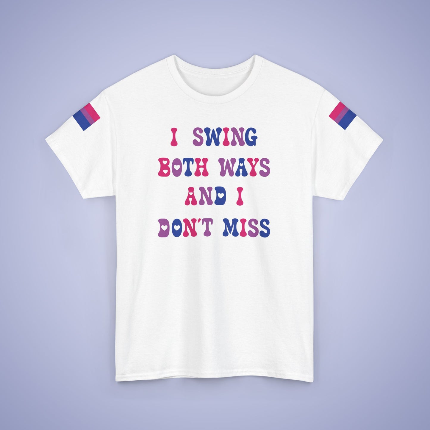 I Swing Both Ways and Dont Miss Bisexual LGBT Pride Month Matching  T Shirt Unisex