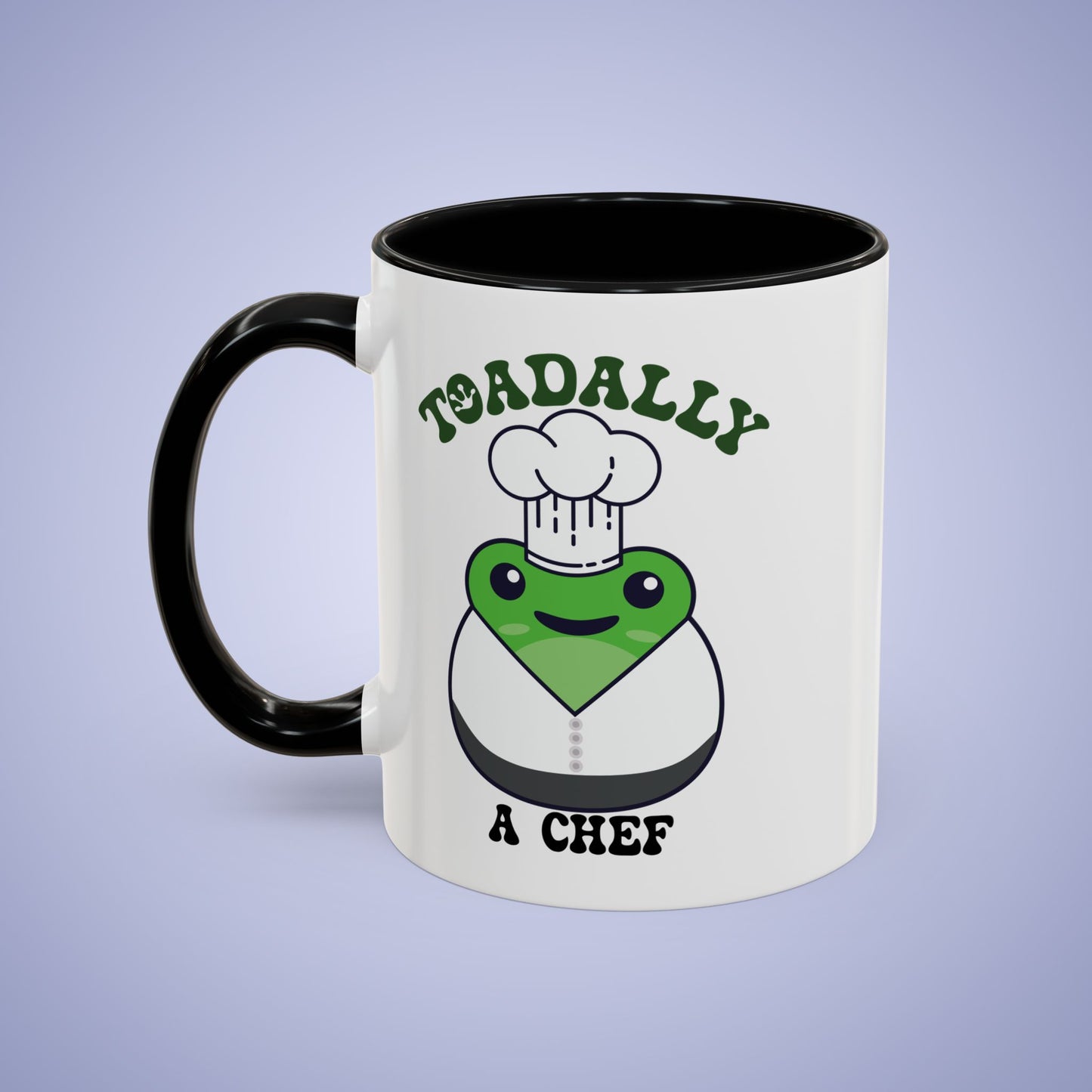 Toadally a Chef Frog Lover Gift Coffee Mug Ceramic