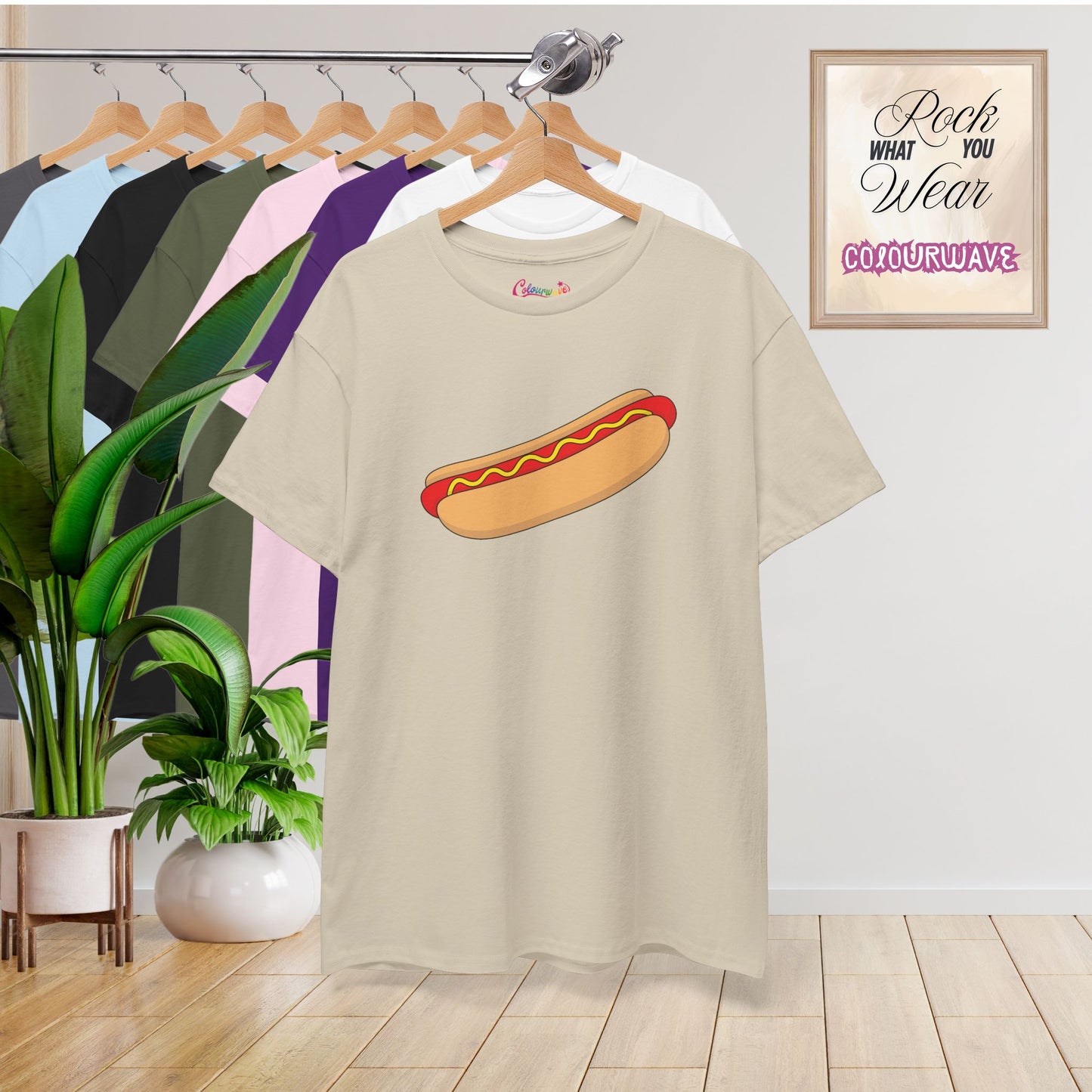 Hot Dog Graphic T-Shirt | Hot Dog Lover Gift Black